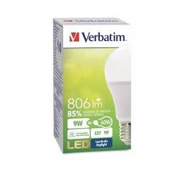 LAMPARA LED E27 VERBATIM 9W...