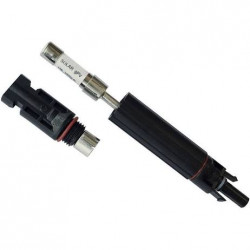 CONECTOR MC4 CON FUSIBLE 15A